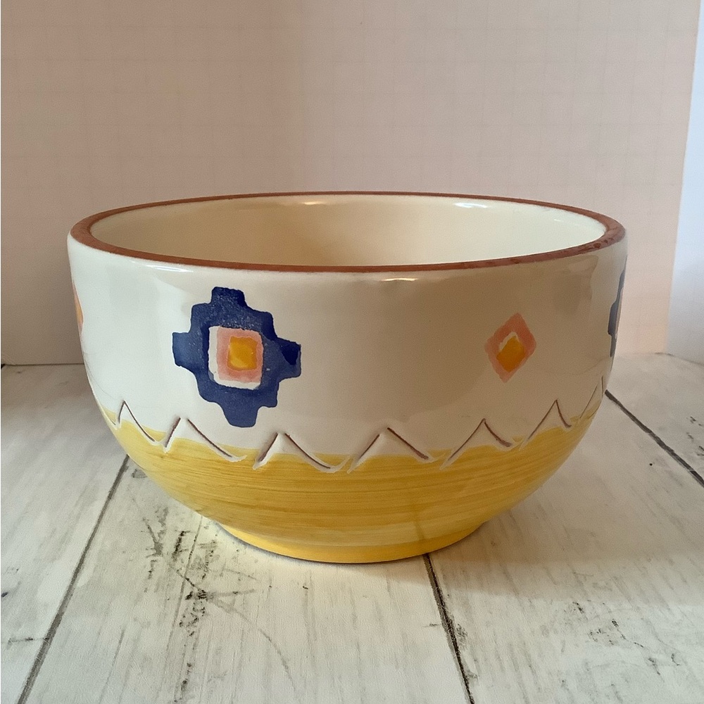 Dip Bowl Santa Fe Made In Portugal Hand Painted